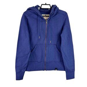 American Giant Women's XS Full Zip Classic Hoodie Sweatshirt Blue NWOT